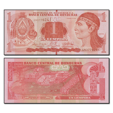 Honduras 2022 1 Lempira P.96e CFU