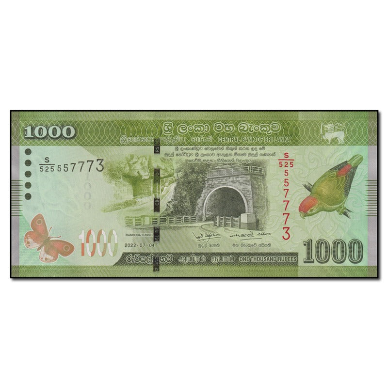 Sri Lanka 2022 1000 Rupees P.127 CFU FBN3316