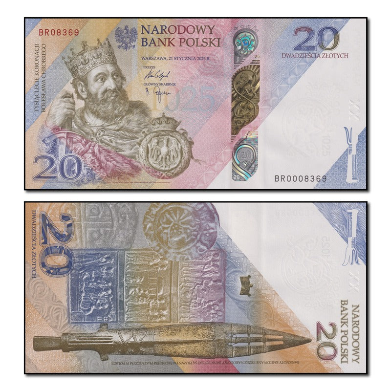 Poland 2025 20 Zlotych P.199 CFU
