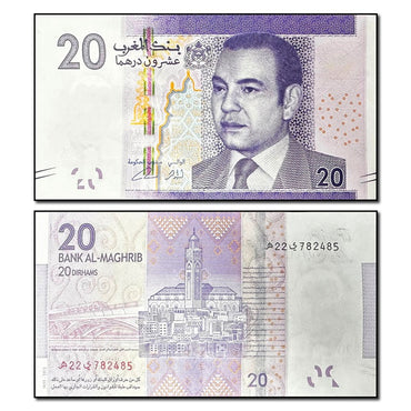 Morocco 2012 20 Dirhams P.74 CFU