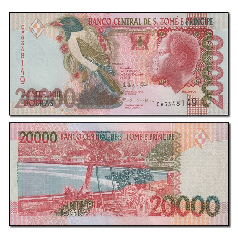 St Thomas & Prince 2013 20,000 Dobras P.67e CFU
