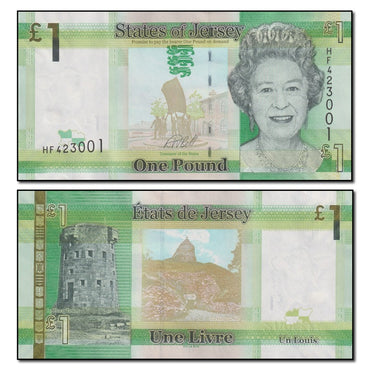 Jersey (2010-2018) 1 Pound P.32b CFU