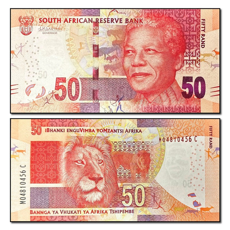 South Africa (2013-2016) 50 Rand P.140b CFU