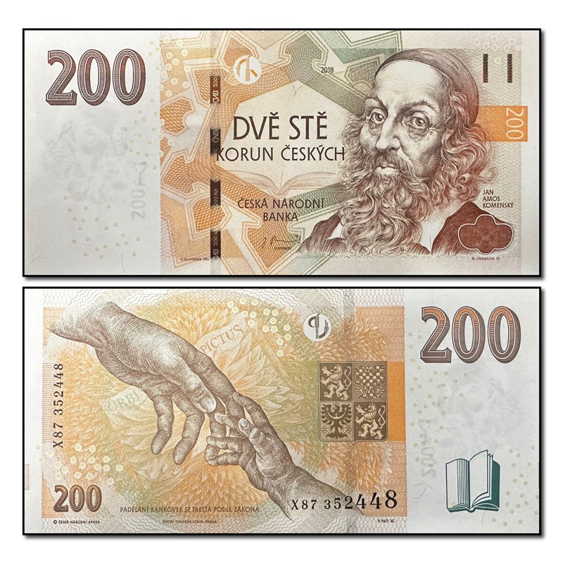 Czech Republic (Czechia) 2018 200 Korun P.19 CFU