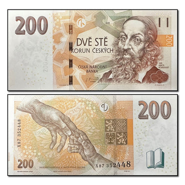 Czech Republic (Czechia) 2018 200 Korun P.19 CFU