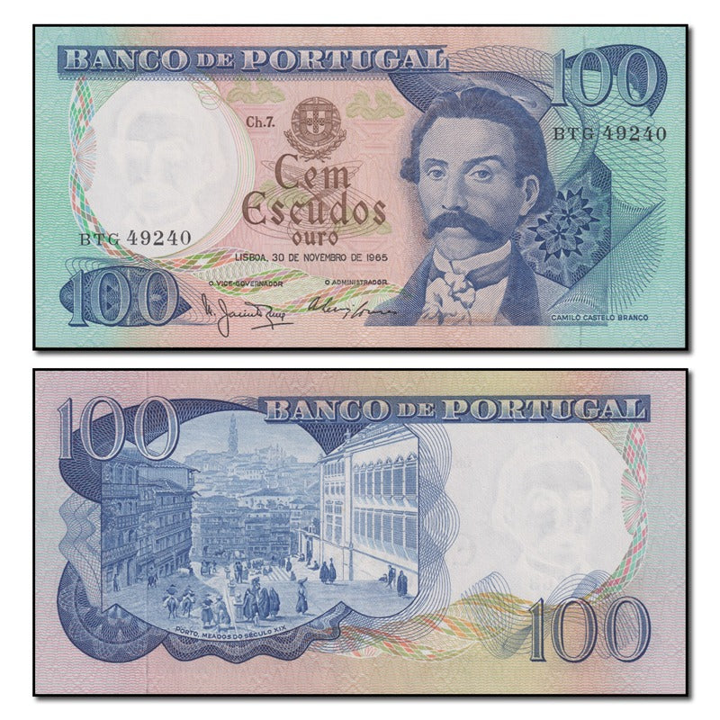 Portugal 1965 100 Escudos P.169a(5) CFU