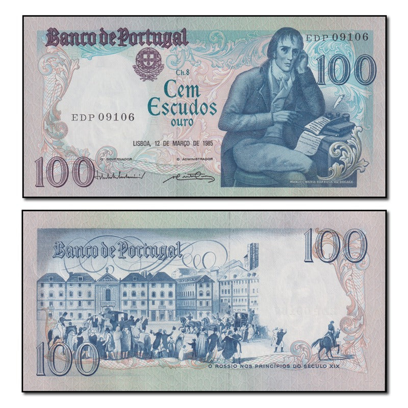 Portugal 1985 100 Escudos P.178d(4) CFU