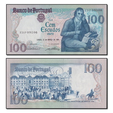 Portugal 1985 100 Escudos P.178d(4) CFU