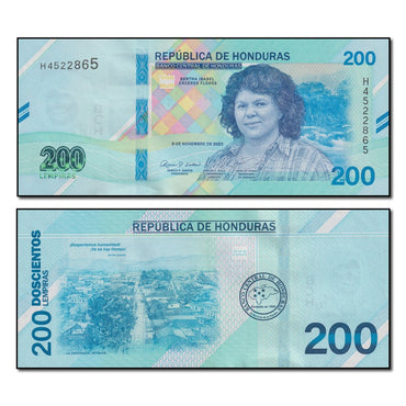 Honduras 2023 200 Lempiras P.114 CFU