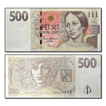 Czech Republic (Czechia) 2009 500 Korun P.24 CFU