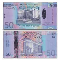 Samoa (2008-2017) 50 Tala P.41a-c CFU
