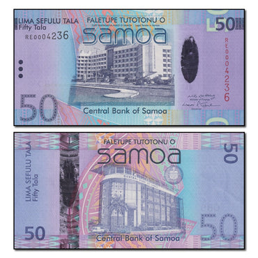Samoa (2008-2017) 50 Tala P.41a-c CFU