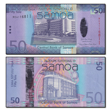 Samoa (2008-2017) 50 Tala P.41a-c CFU