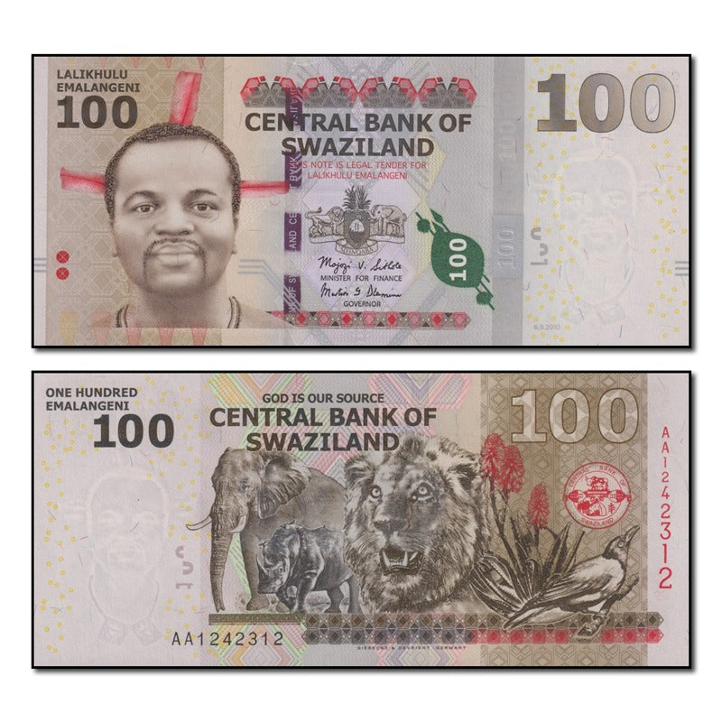 Eswatini (Swaziland) 2010 50 Emalangeni P.38 CFU