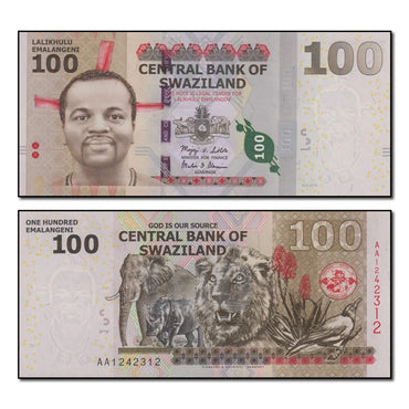 Eswatini (Swaziland) 2010 50 Emalangeni P.38 CFU