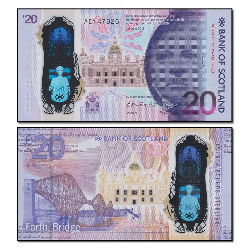 Scotland 2019 20 Pounds P.134