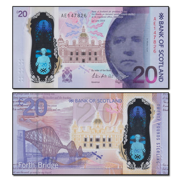 Scotland 2019 20 Pounds P.134