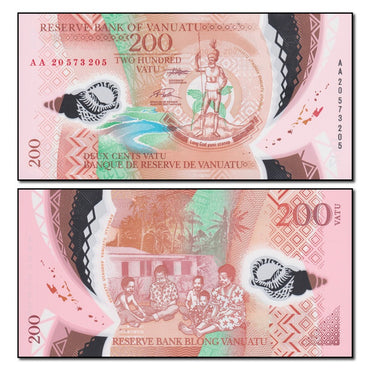 Vanuatu 2014-2020 200 Vatu P.12 CFU