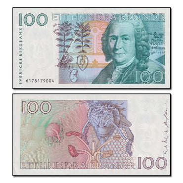 Sweden 1986-2000 100 Kronor P.57 CFU