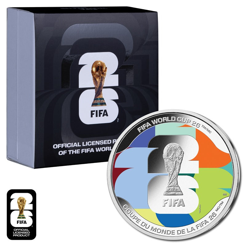Canada 2026 "We Are 26™" 1oz Silver Proof - FIFA World Cup 2026™ - PRE-ORDER