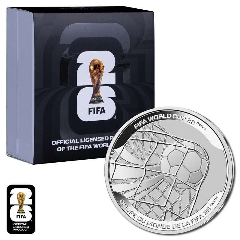 Canada 2026 "The Winning Goal" 1oz Silver Proof - FIFA World Cup 2026™ - PRE-ORDER