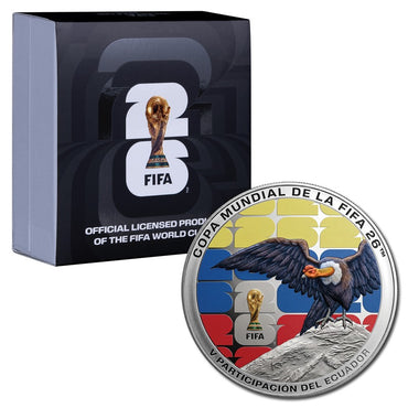 Ecuador FIFA World Cup 2026™ Silver Proof - PRE-ORDER