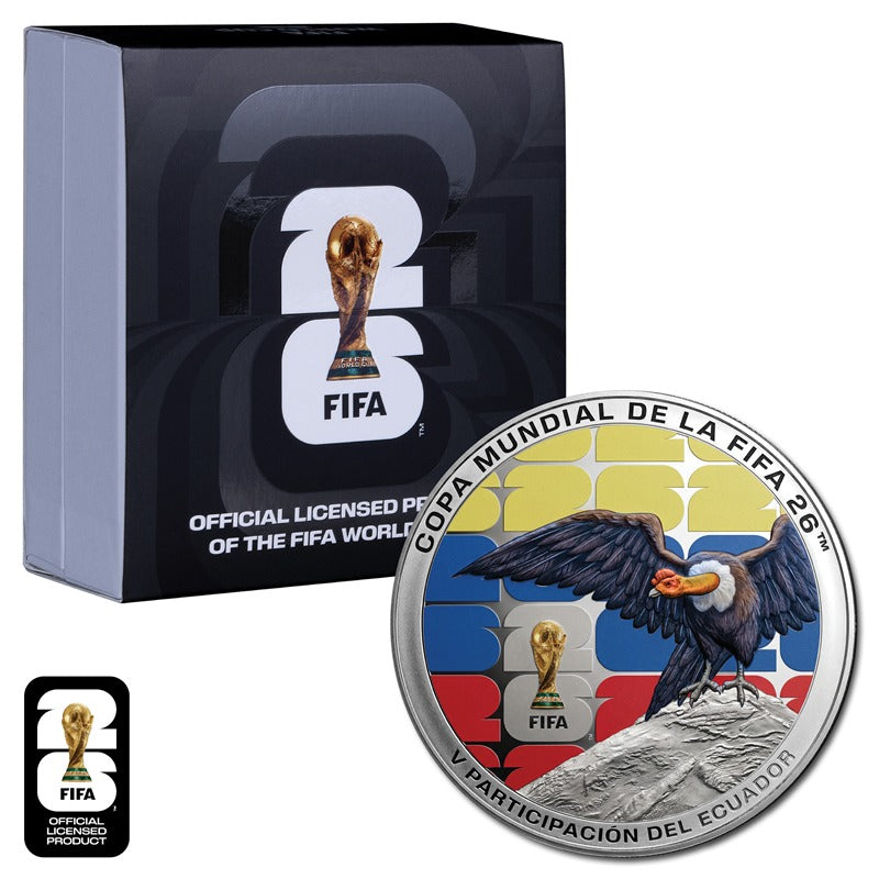 Ecuador FIFA World Cup 2026™ Silver Proof - PRE-ORDER