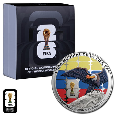 Ecuador FIFA World Cup 2026™ Silver Proof - PRE-ORDER