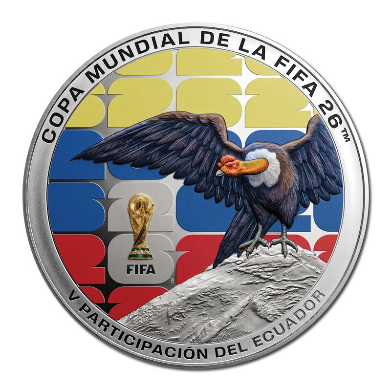 Ecuador FIFA World Cup 2026™ Silver Proof - PRE-ORDER