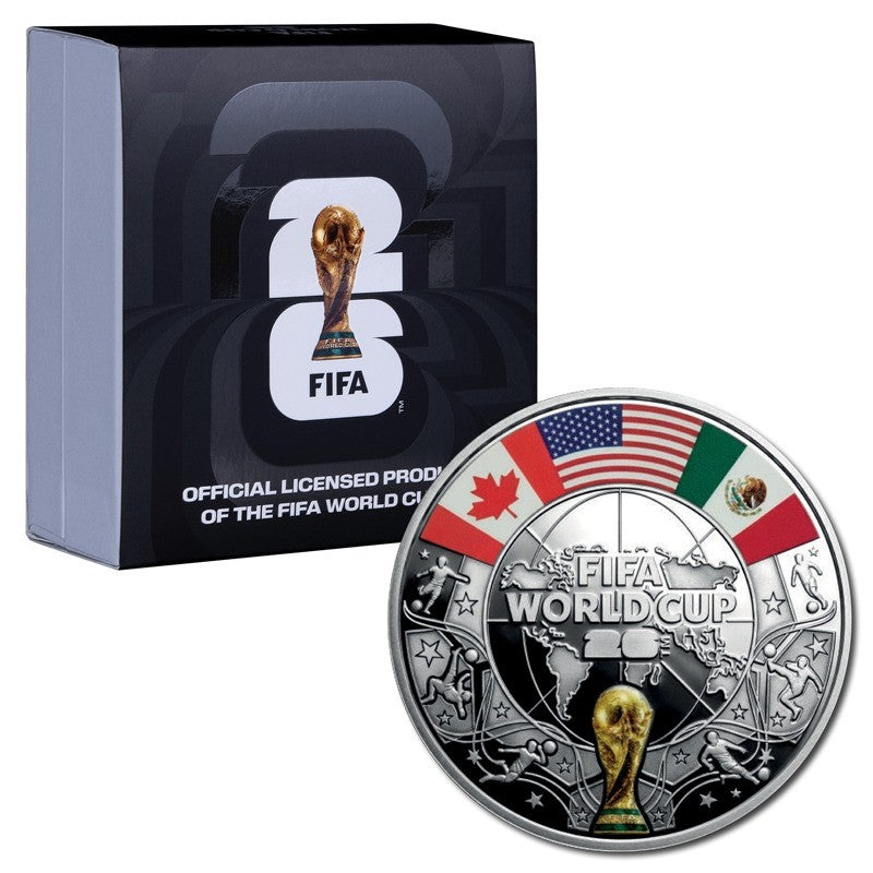 Kazakhstan FIFA World Cup 2026™ Silver Proof - PRE-ORDER