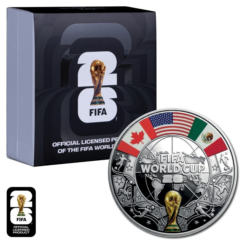 Kazakhstan FIFA World Cup 2026™ Silver Proof - PRE-ORDER