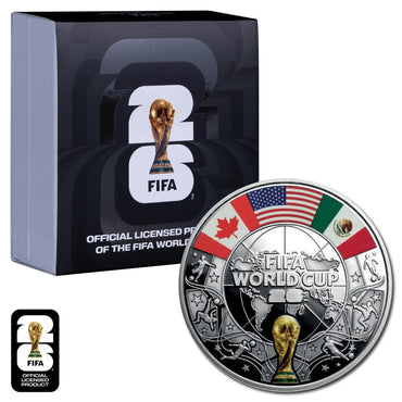 Kazakhstan FIFA World Cup 2026™ Silver Proof - PRE-ORDER