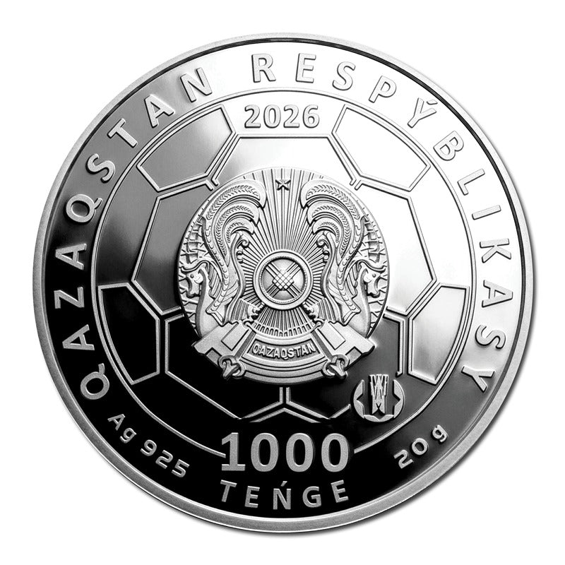Kazakhstan FIFA World Cup 2026™ Silver Proof - PRE-ORDER