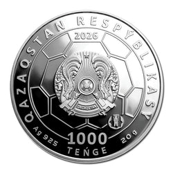 Kazakhstan FIFA World Cup 2026™ Silver Proof - PRE-ORDER