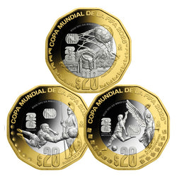 Mexico 2026 Three Coin Set - FIFA World Cup 2026™ - PRE-ORDER