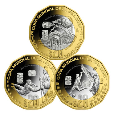 Mexico 2026 Three Coin Set - FIFA World Cup 2026™ - PRE-ORDER