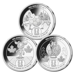 Canada 2026 Three Coin Set - FIFA World Cup 2026™ - PRE-ORDER