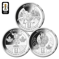 Canada 2026 Three Coin Set - FIFA World Cup 2026™ - PRE-ORDER