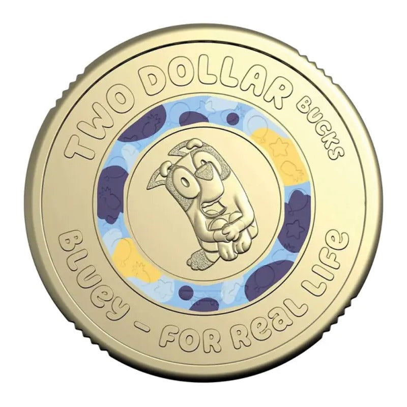 $2 2026 Bluey - For Real Life Coloured UNC