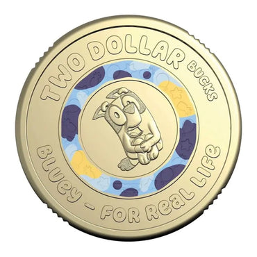 $2 2026 Bluey - For Real Life Coloured UNC