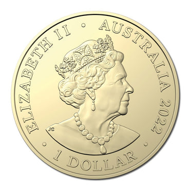 $1 2022 Great Aussie Coin Hunt Crux 'X' Coloured UNC