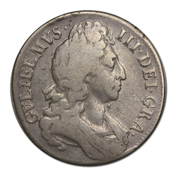 Great Britain 1696 William III Silver Crown S.3472