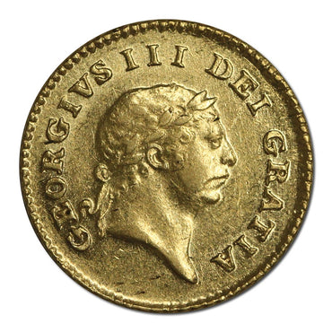 Great Britain 1808 George III Gold Third Guinea nEF/EF