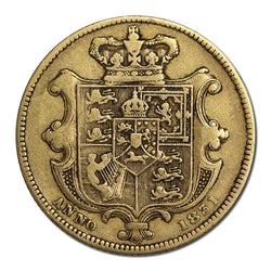 Great Britain 1831 William IIII Gold Sovereign Fine