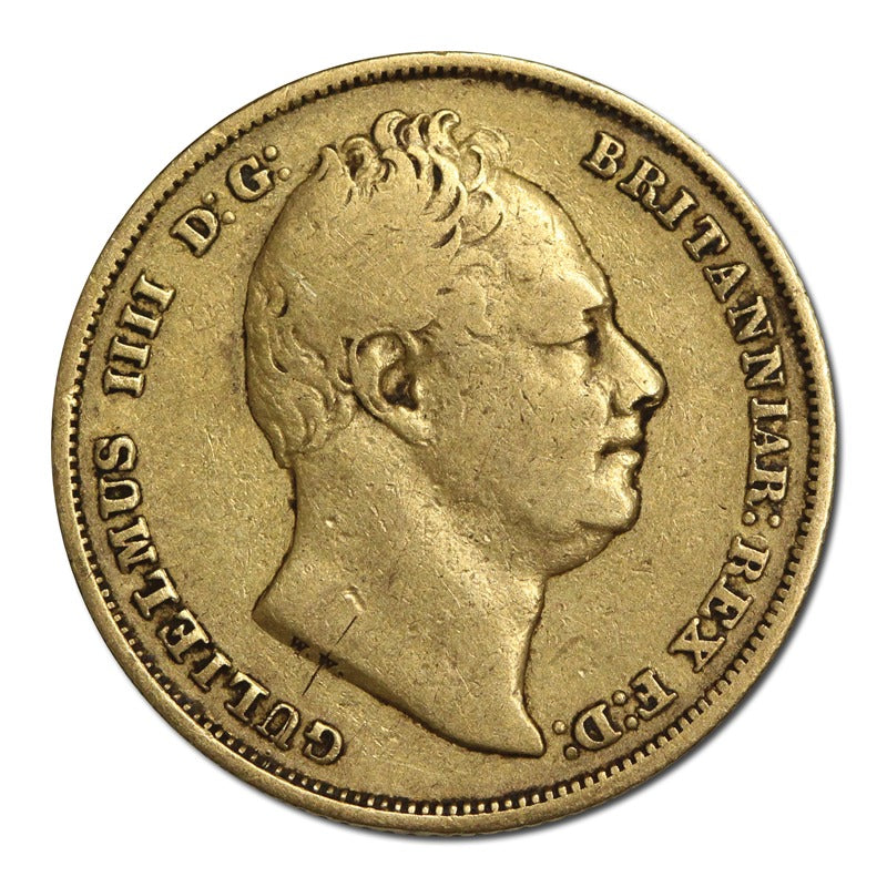 Great Britain 1831 William IIII Gold Sovereign Fine