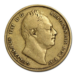 Great Britain 1831 William IIII Gold Sovereign Fine