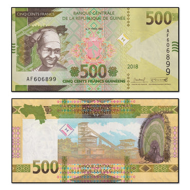 Guinea 2018 500 Francs P.52A