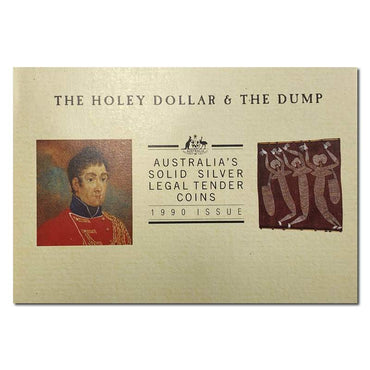 1990 Holey Dollar & Dump Silver Proof Pair