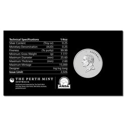 2026 Year of the Horse 1/4oz Silver Coloured - ANDA Hobart