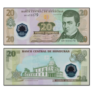 Honduras 2008 20 Lempiras P.95 CFU